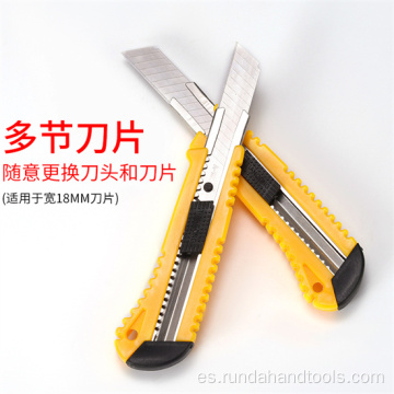 Cuchillo de arte del cuchillo de uso general del cortador de la oficina de 18 mm